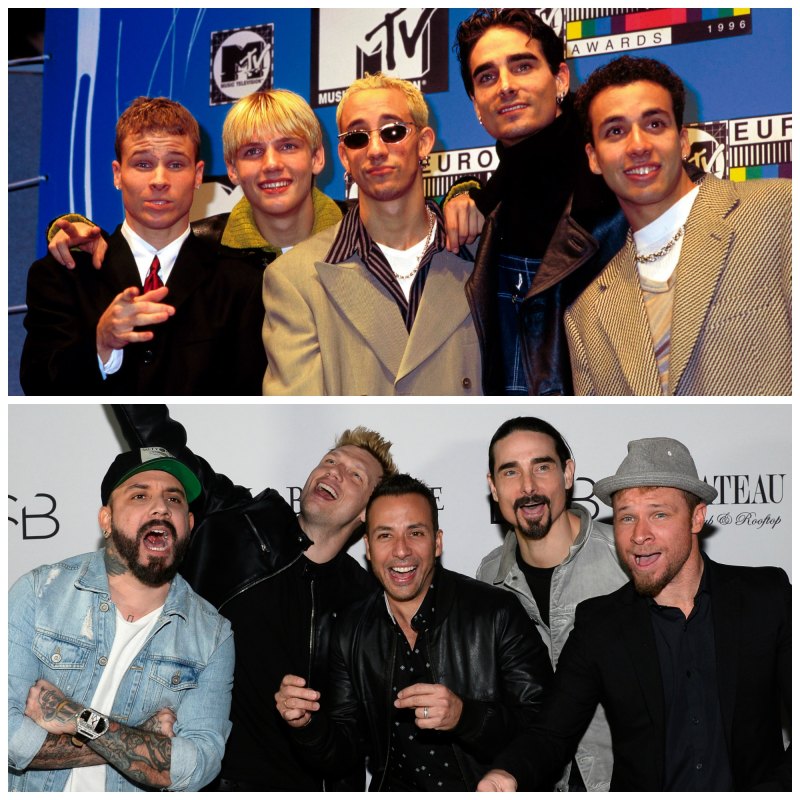 Backstreet boys then and now
