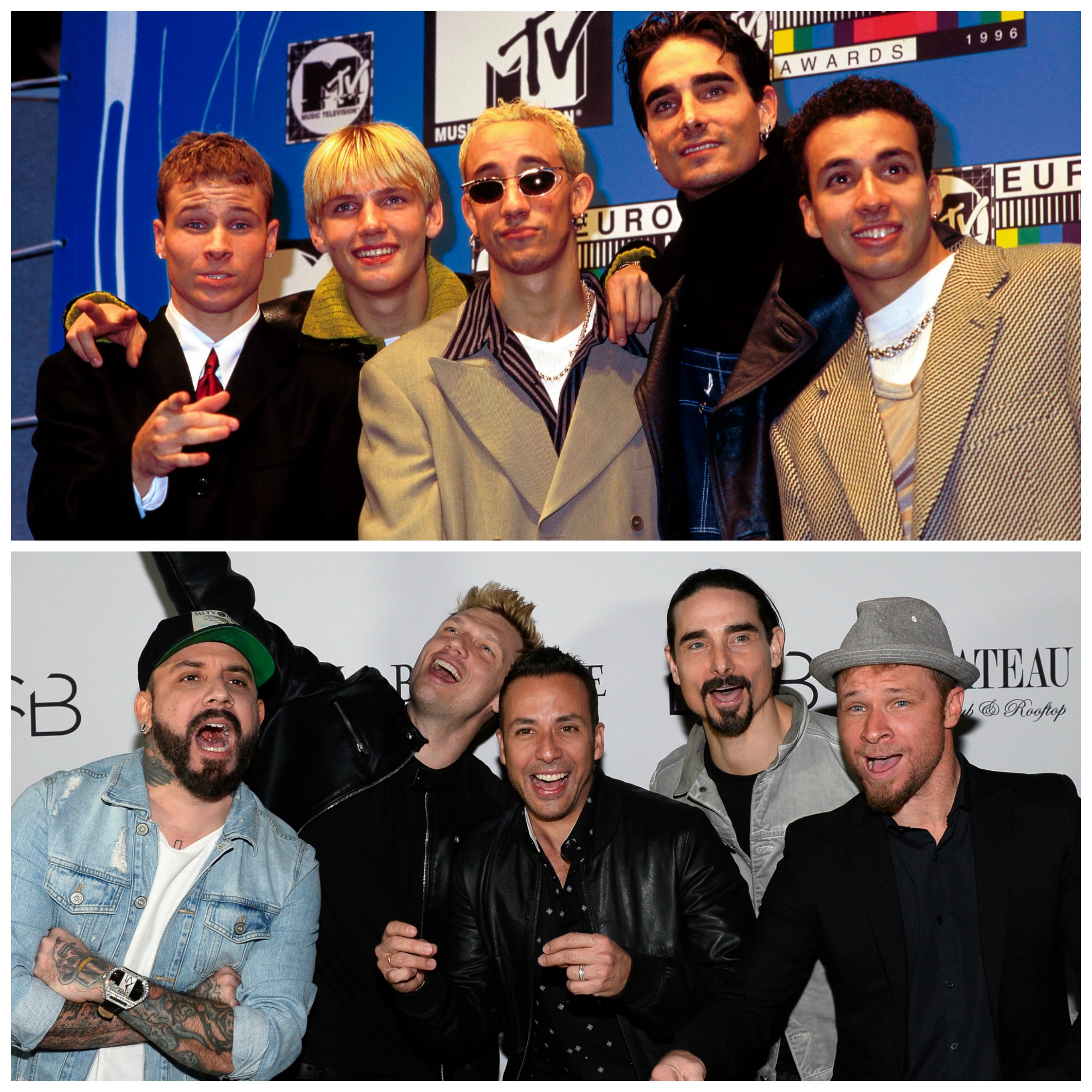 Backstreet boys then and now
