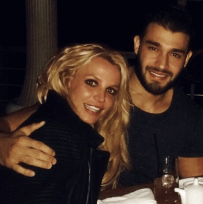 Britney Spears and Sam Asghari