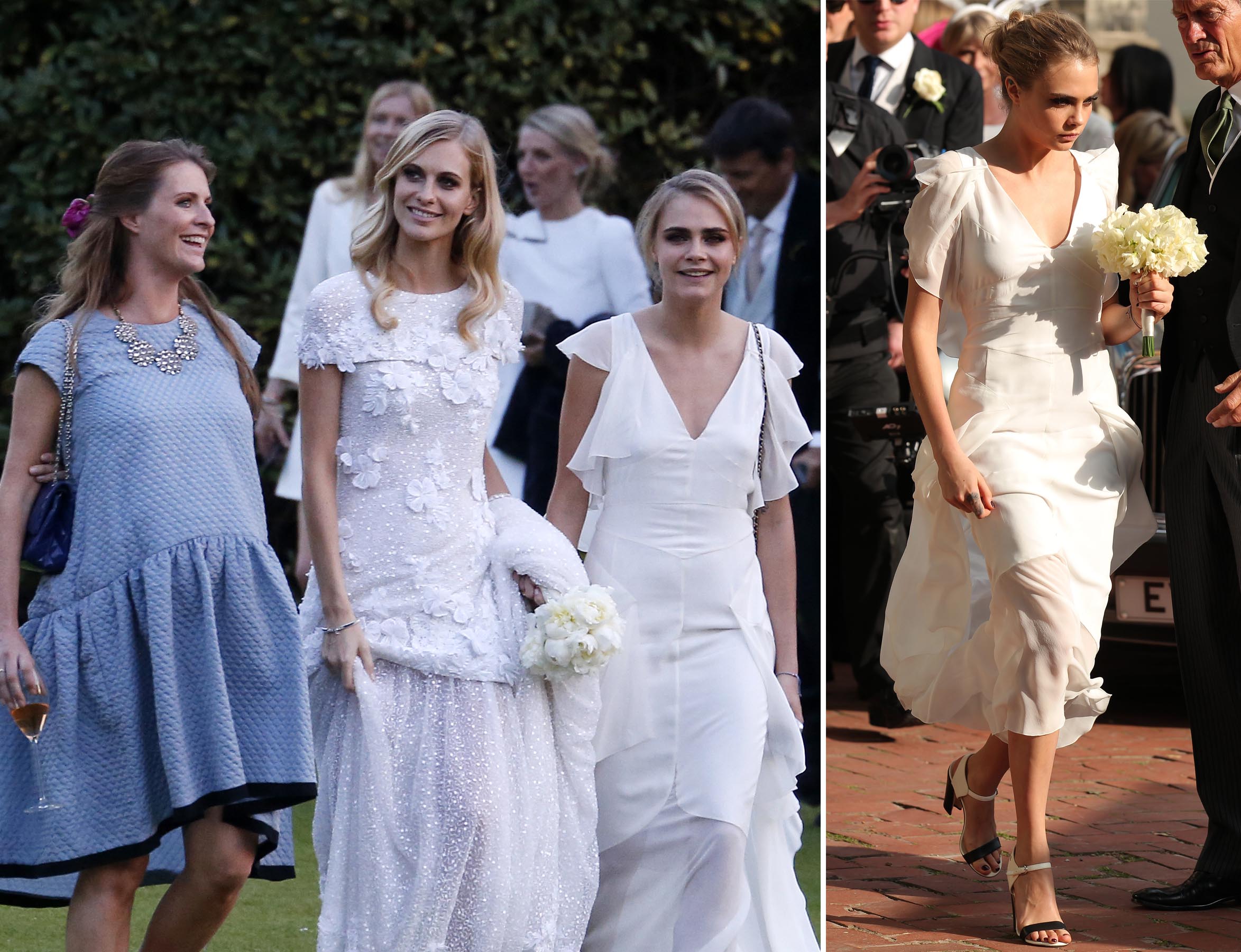 Cara delevingne bridesmaid