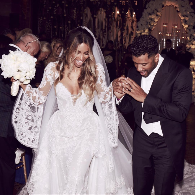 Celebrity wedding 2016 ciara