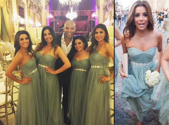 Eva longoria bridesmaid