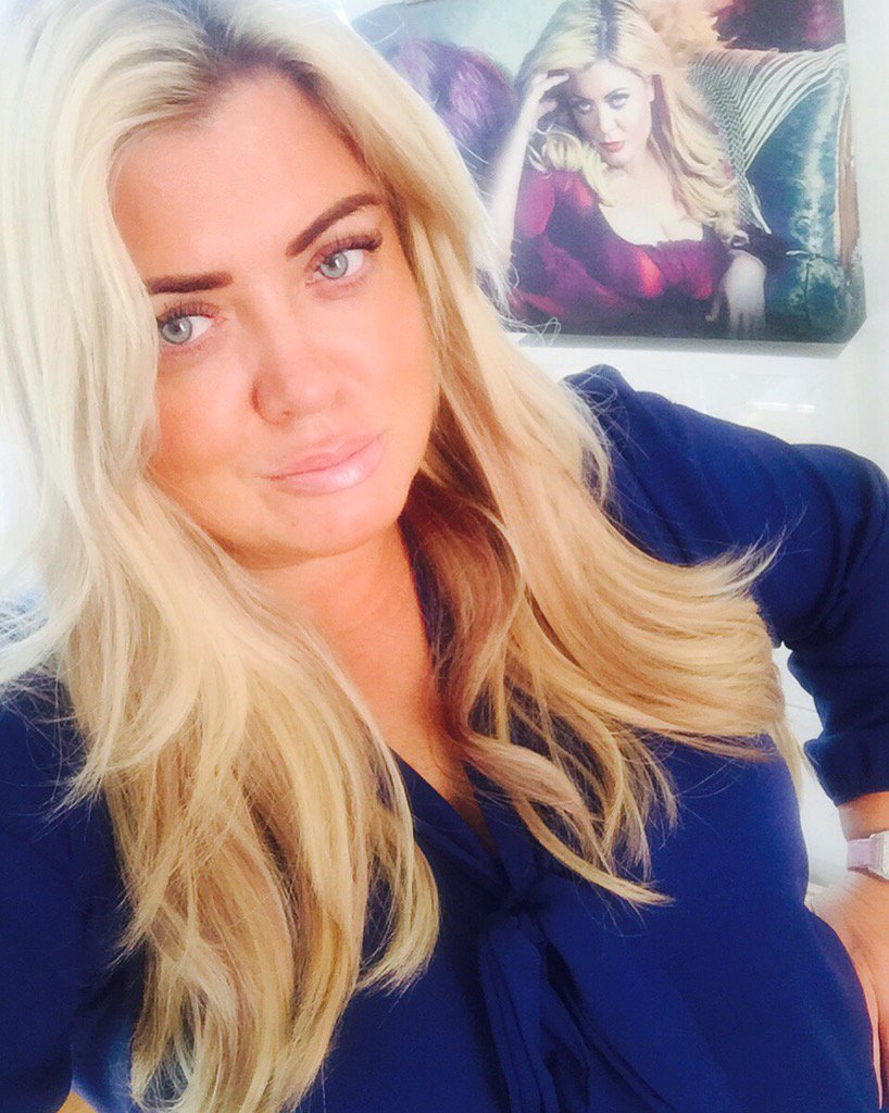 Gemma collins framed photo