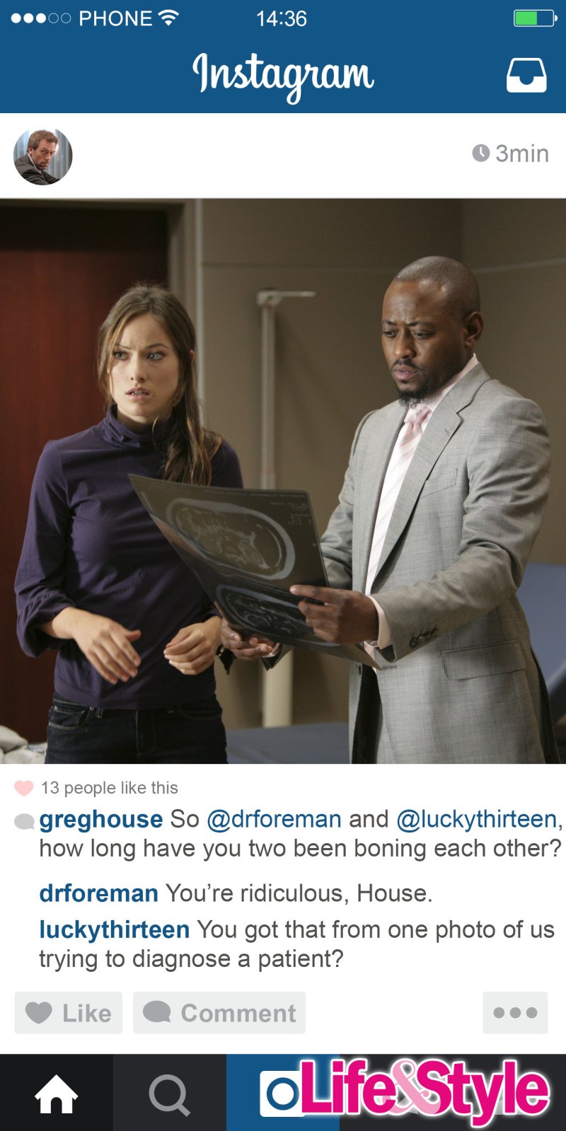 House instagram status 1