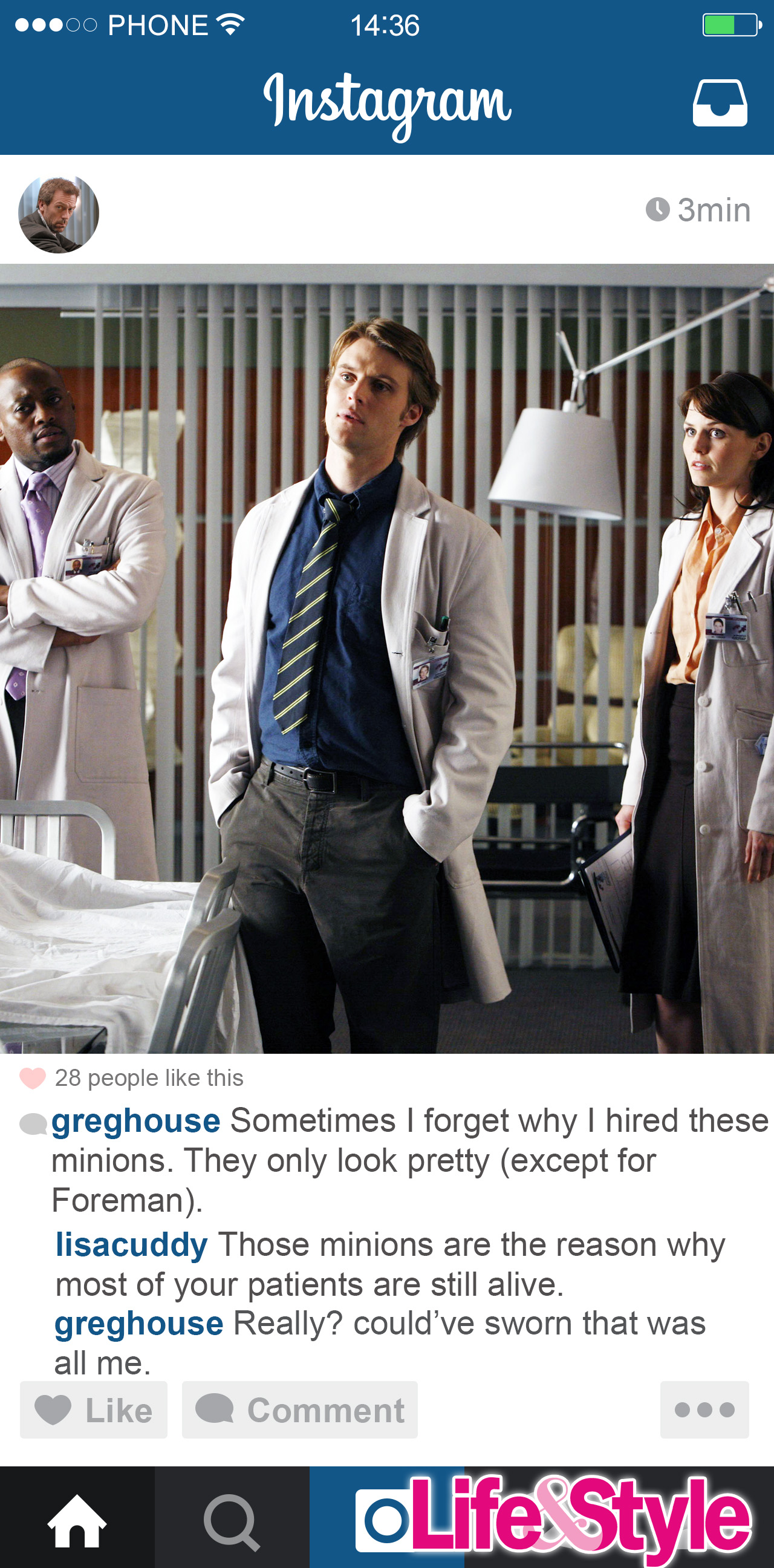 House instagram status 11