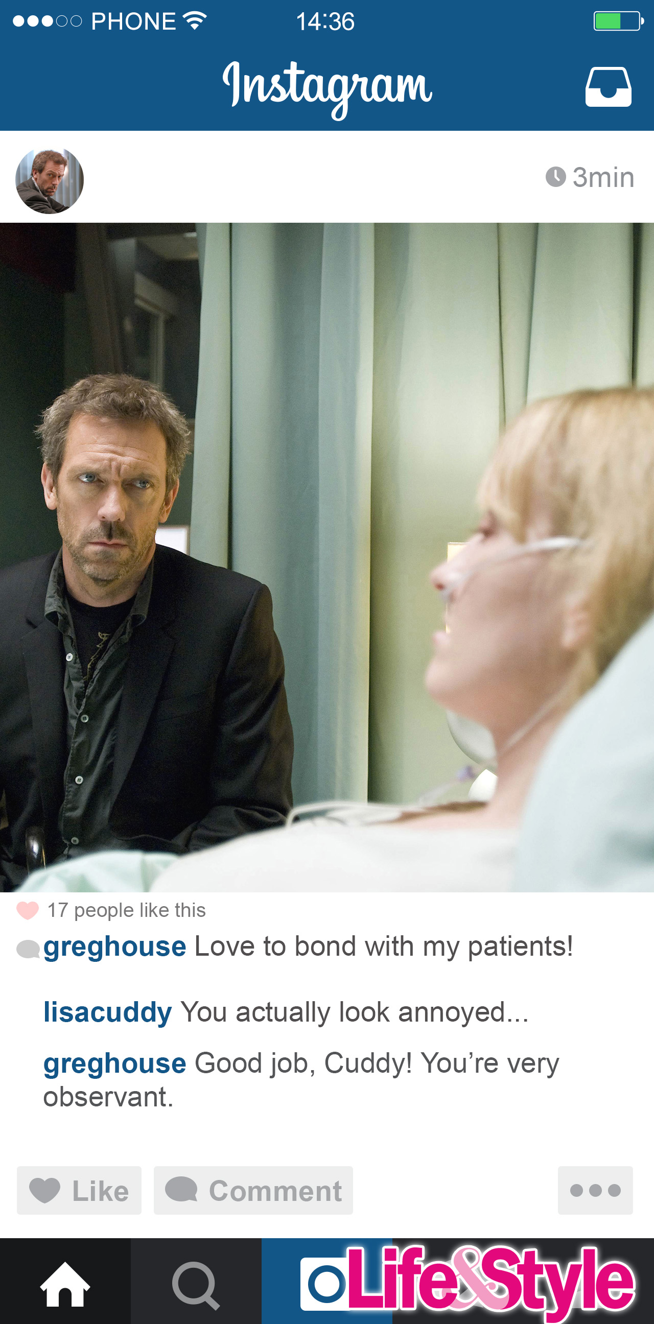 House instagram status 12