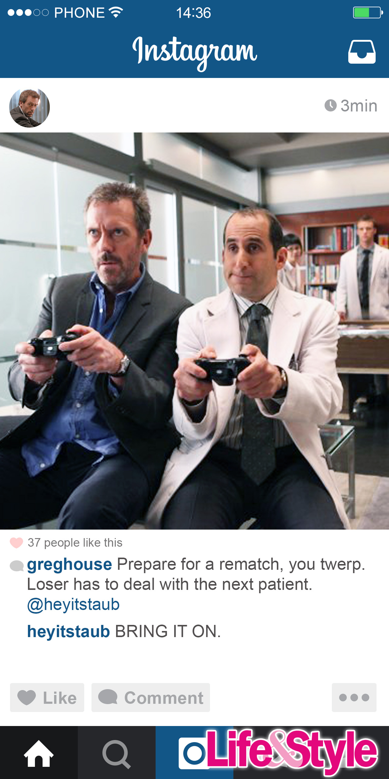 House instagram status 6