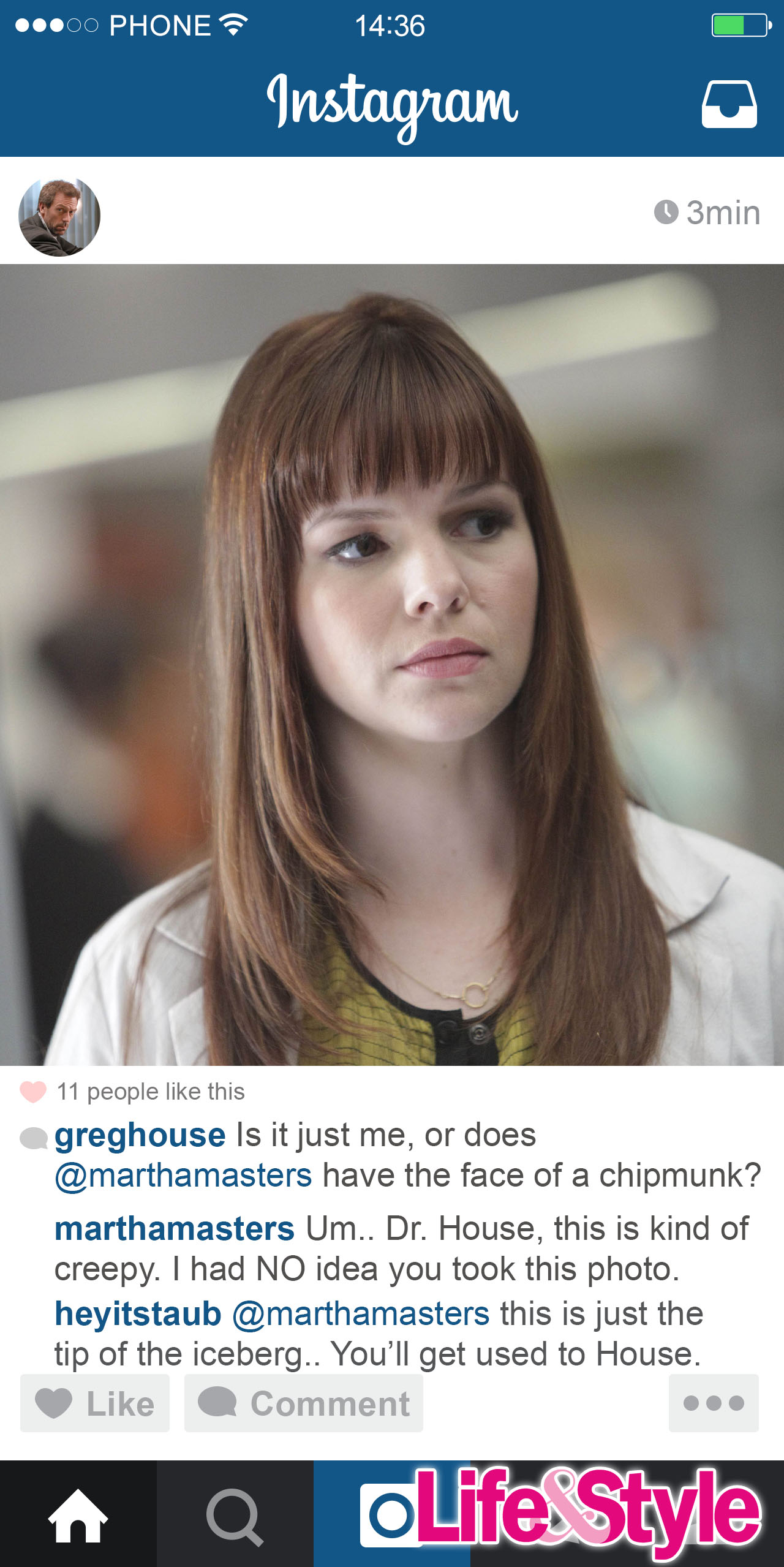 House instagram status 7