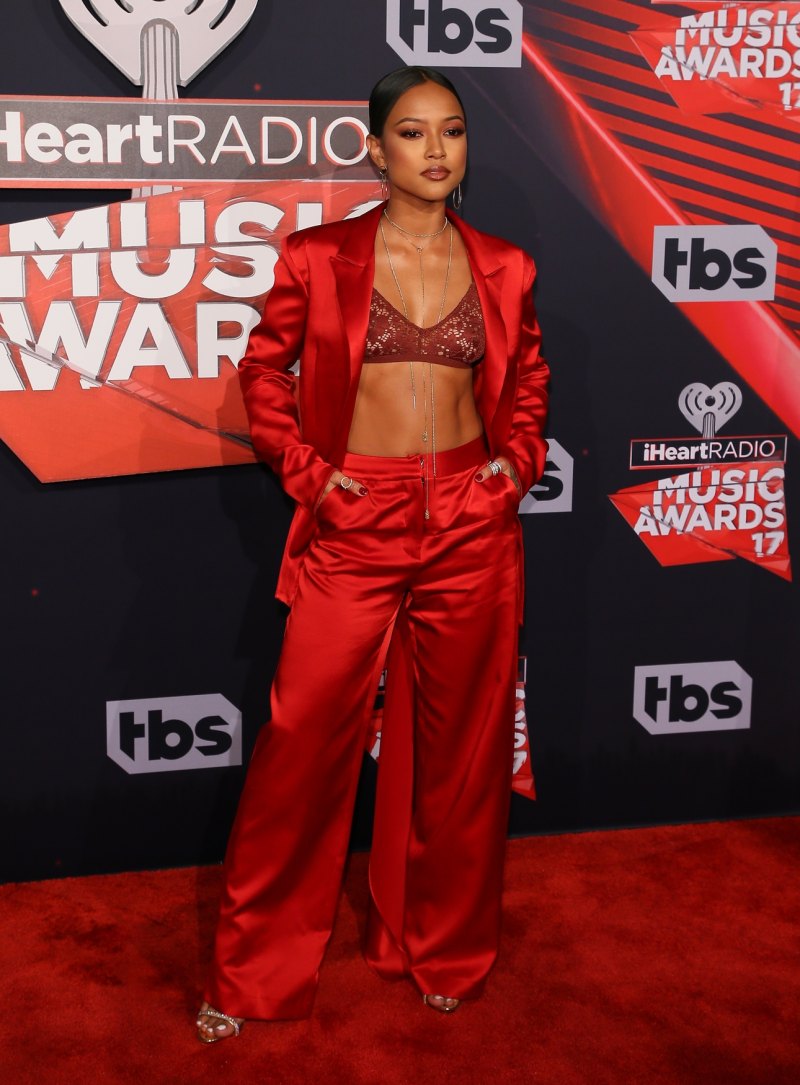 Iheart radio music awards red carpet karrueche