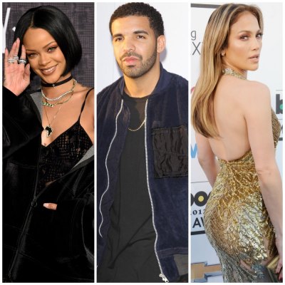 jennifer lopez drake rihanna getty jennifer lopez drake rihanna getty