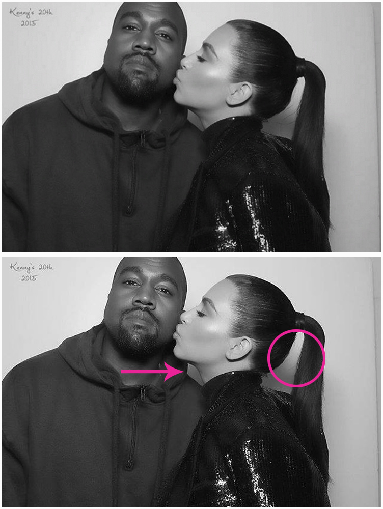 Kim Kardashian Getting Fucked - Kim Kardashian Shares Purposefully Photoshopped Image on Snapchat!