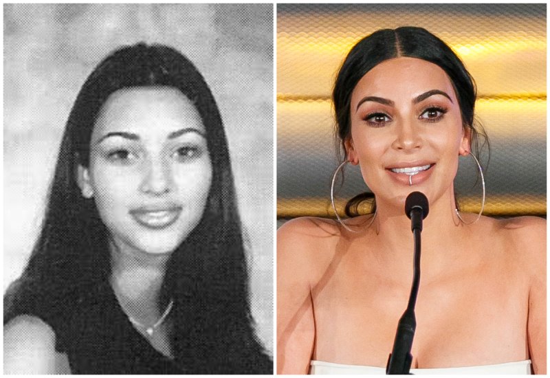 Kim kardashian yearbook