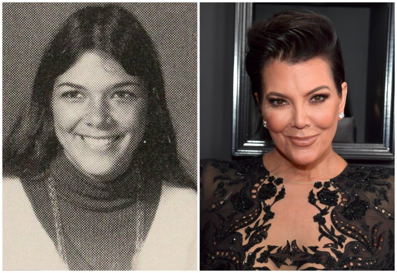 Kris jenner yearbook