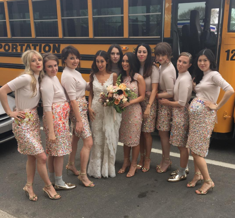 Lena bridesmaid