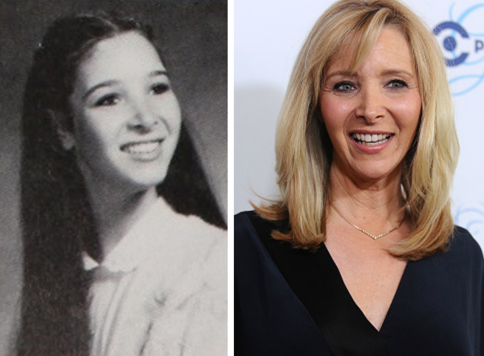 Lisa kudrow yearbook photo then and now