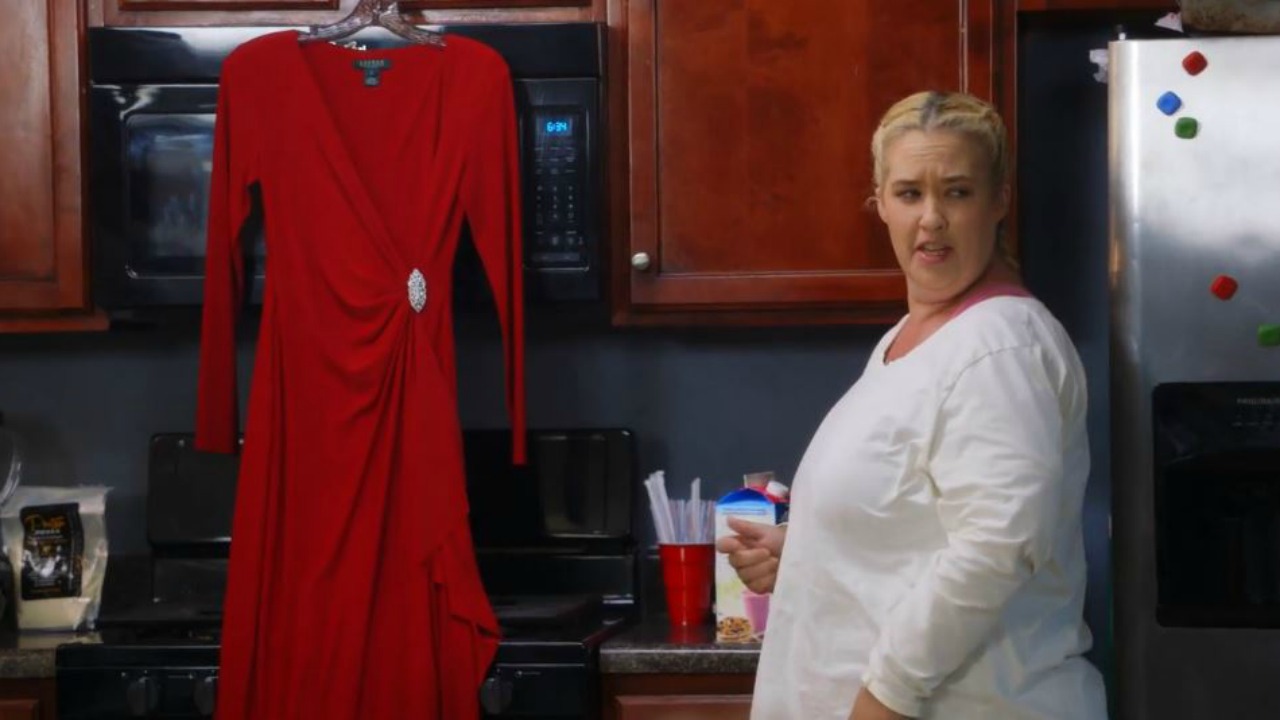mama june red dress