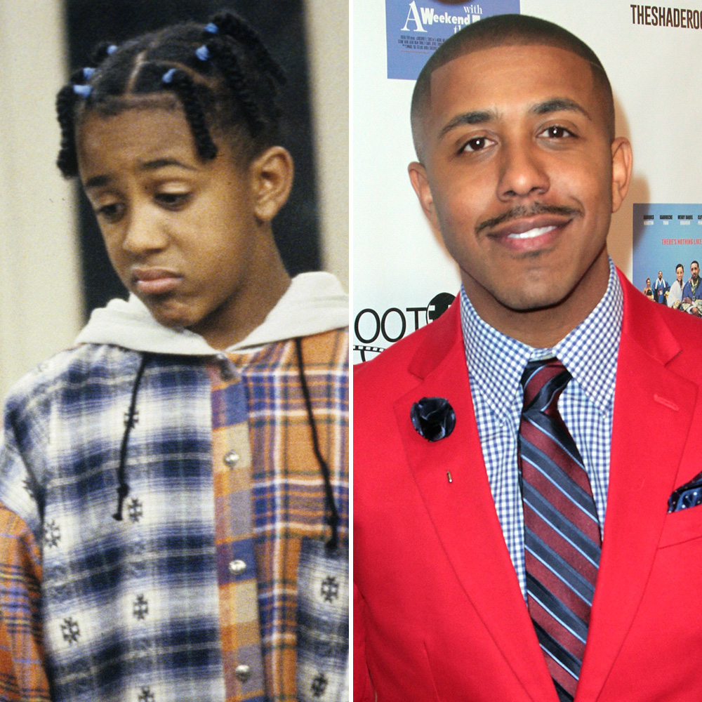 Marques houston then and now
