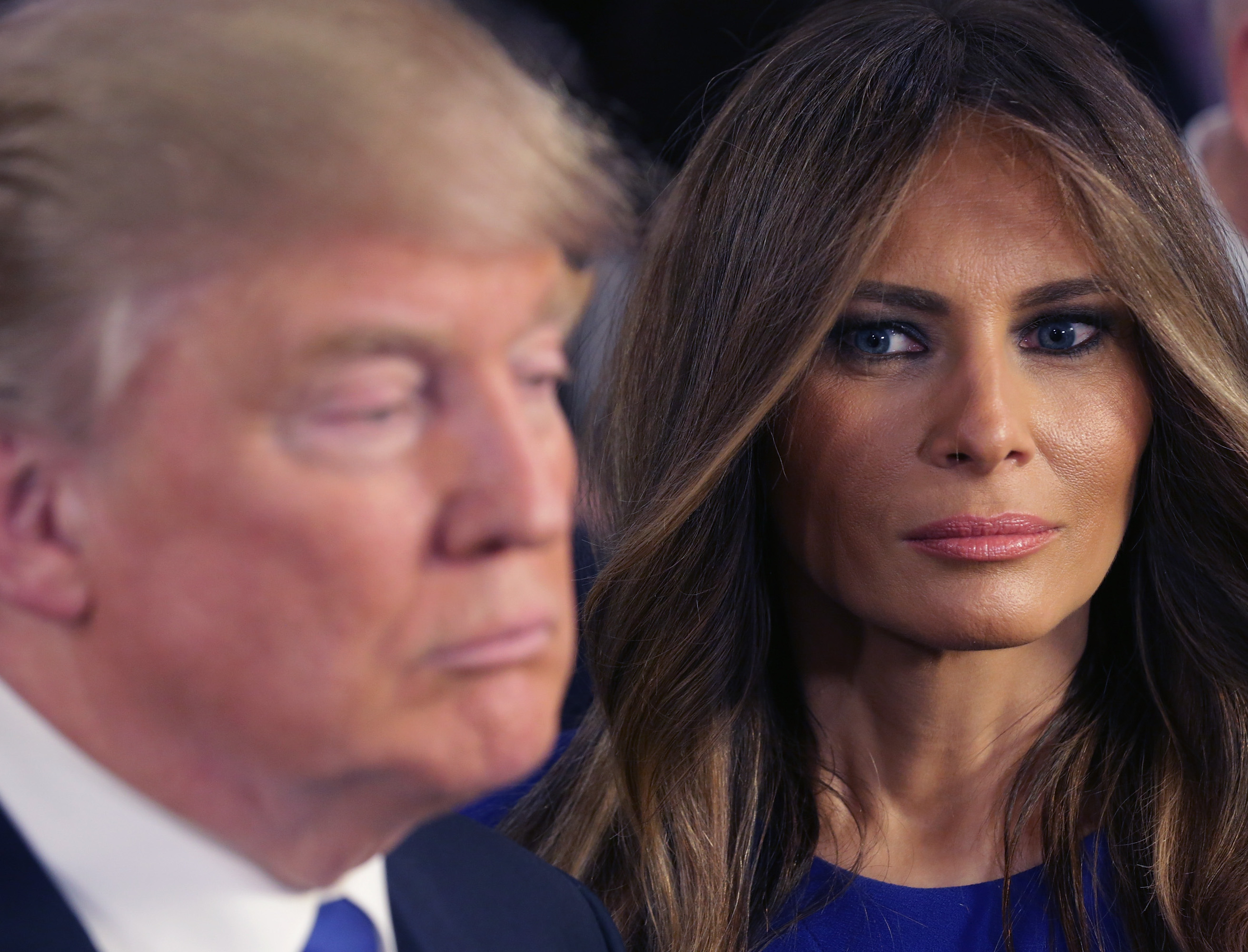 donald trump melania trump getty images