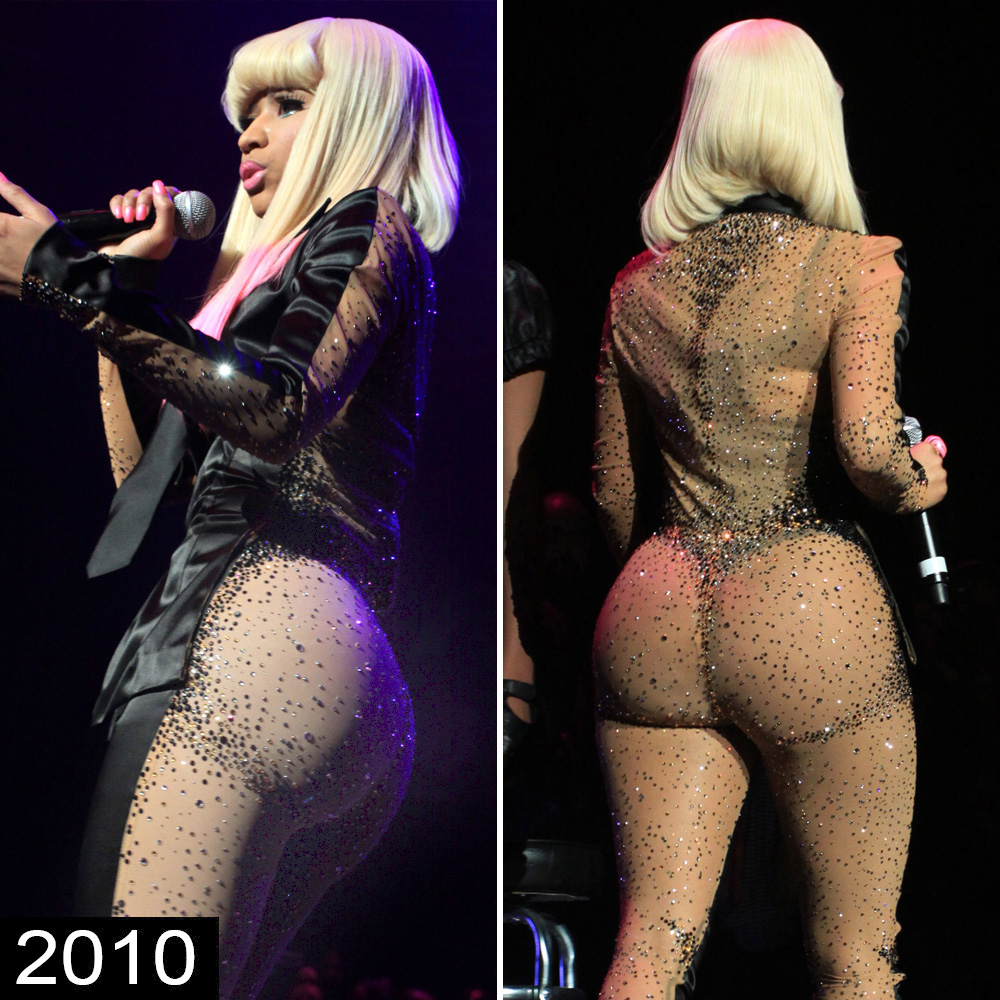 Nicki Minaj Ass Porn - Did Nicki Minaj's Booty Implant Rupture? See Her Biggest Butt Moments to  Date