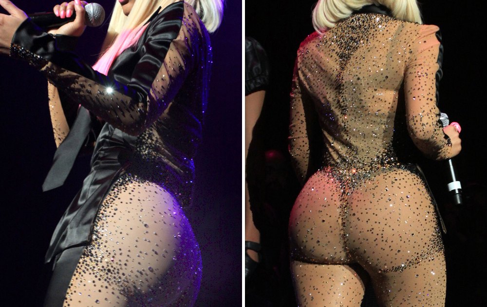 Nicki Minaj's 'butt too big' to fit on a bike seat