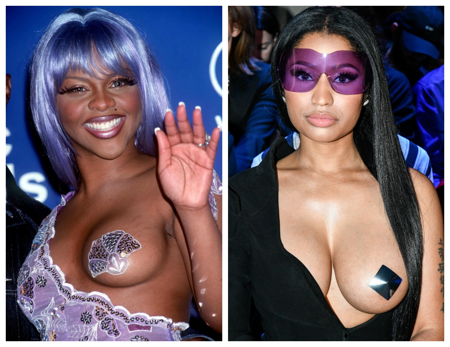 nicki minaj, lil kim getty nicki minaj, lil kim getty
