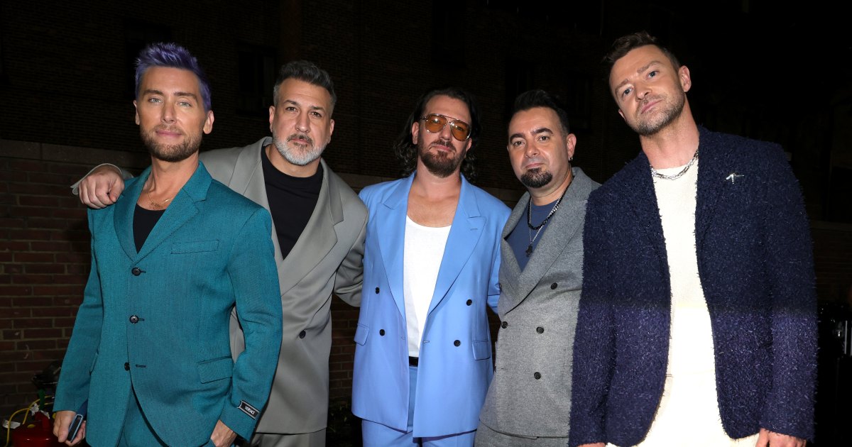 See What the Boys of NSYNC Look Like Then and Now! | Life & Style