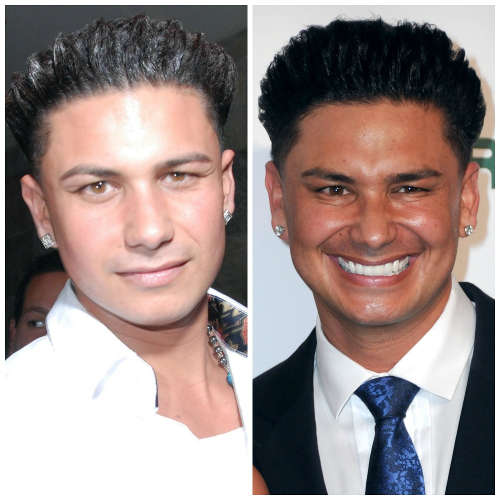 Jersey Shore' Star Pauly D Looks 