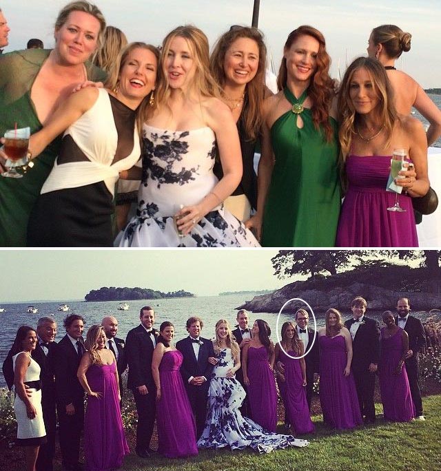 Sarah jessica parker bridesmaid