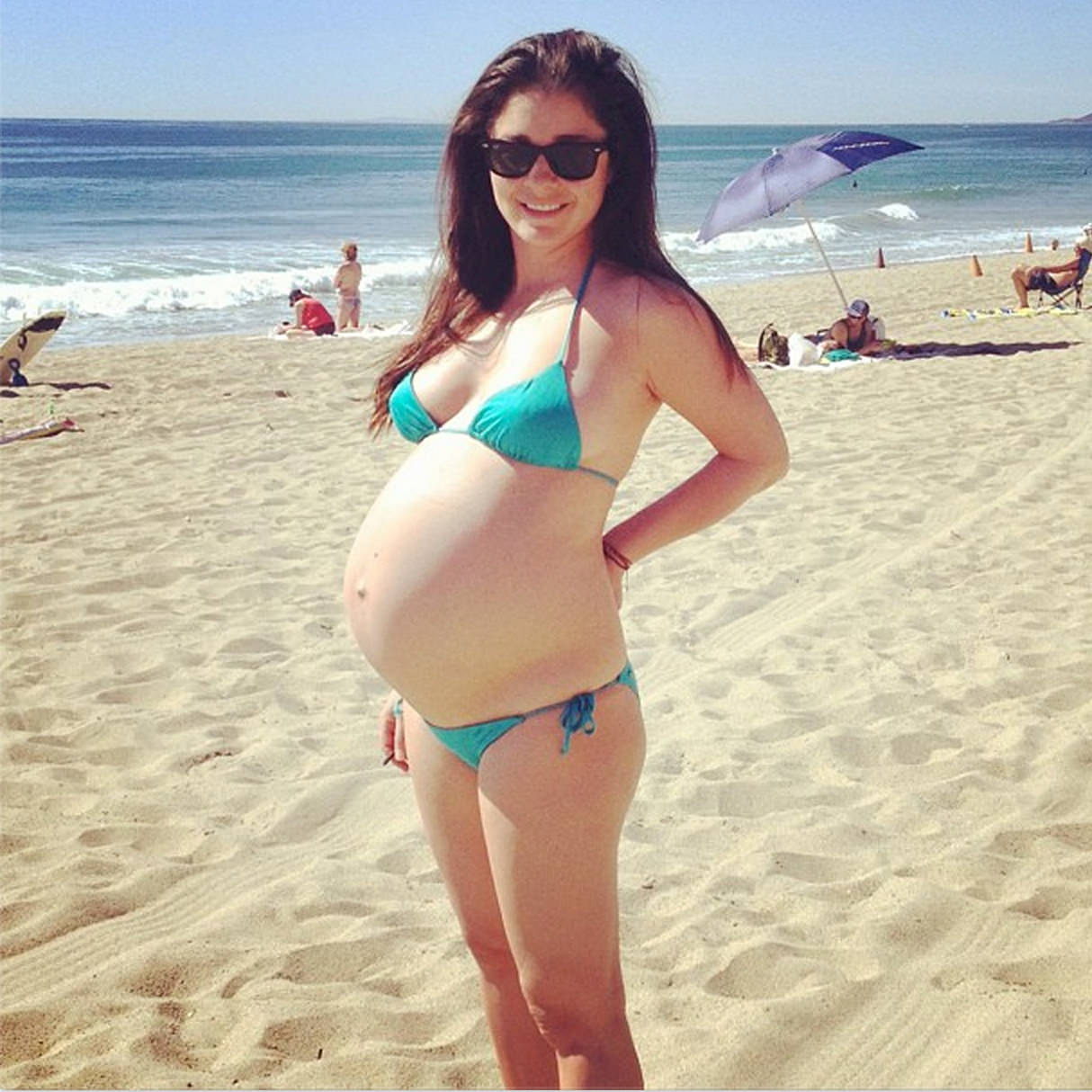 Shiri appleby pregnant bikini