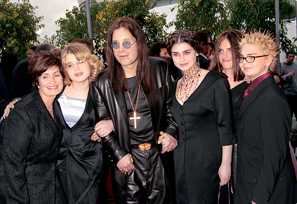 The osbourne family then and now