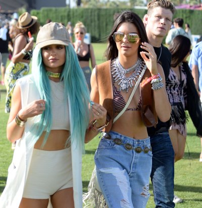 kendall and kylie jenner at coachella