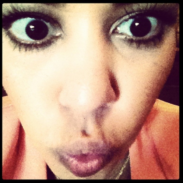 Kourtney kardashian first selfie