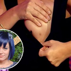 Lily allen third nipple