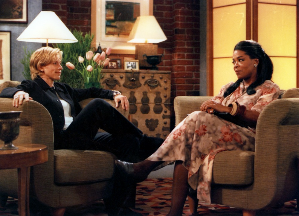 ellen degeneres oprah winfrey getty