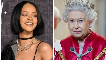 Rihanna queen elizabeth 2