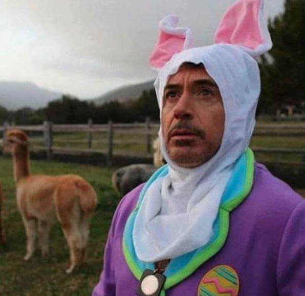 Robert downey jr easter