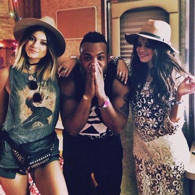 Selena gomez coachella kylie jenner