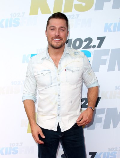 Bachelor Chris Soules Smiles in Button Down Shirt
