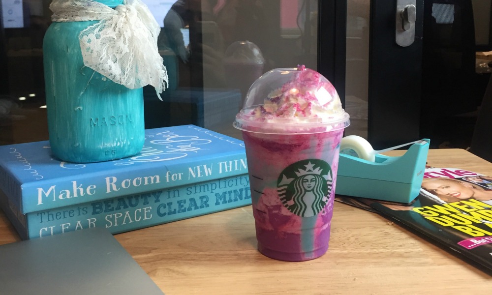 Starbucks unicorn drink