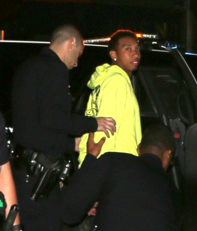 tyga handcuffed splash