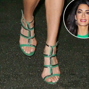Amal clooney feet
