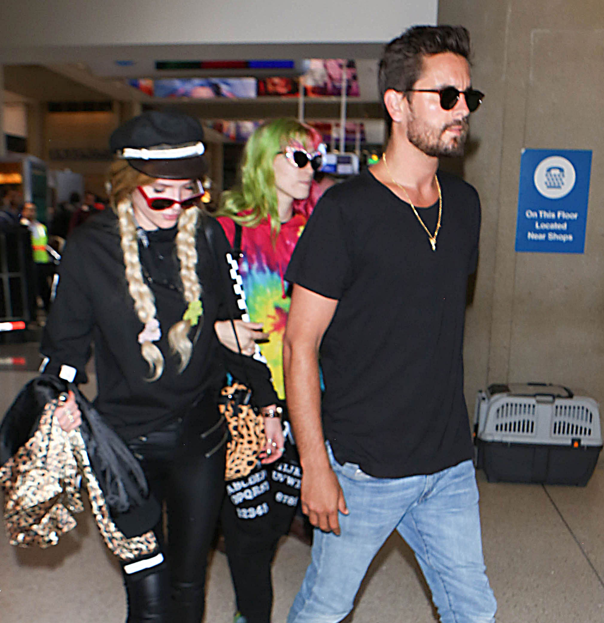 bella thorne and scott disick getty