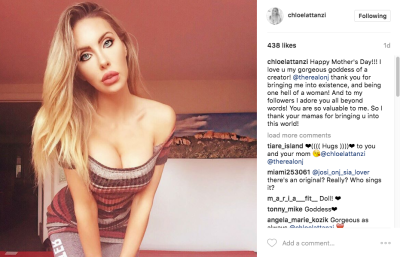 chloe lattanzi instagram 