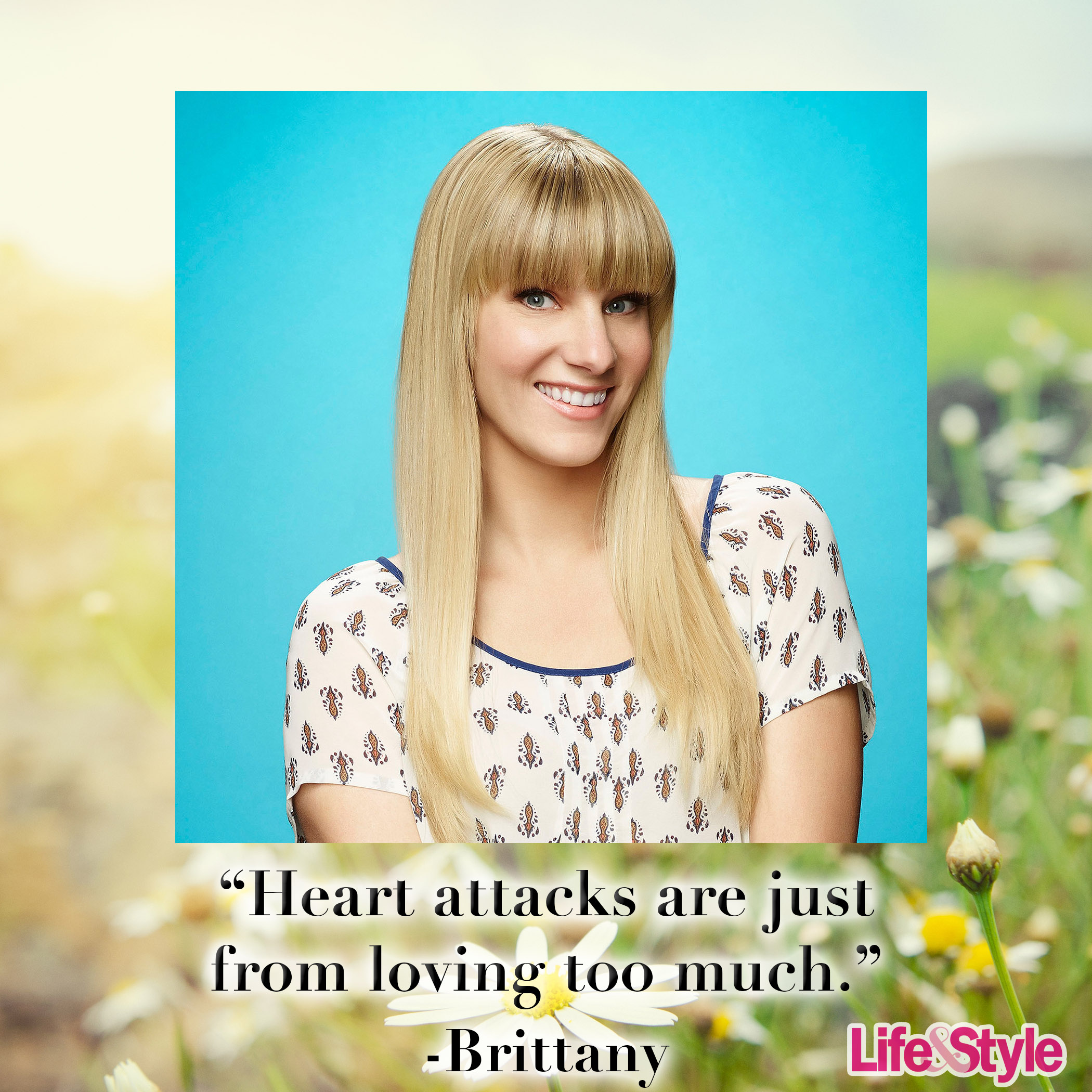 Glee brittany quote