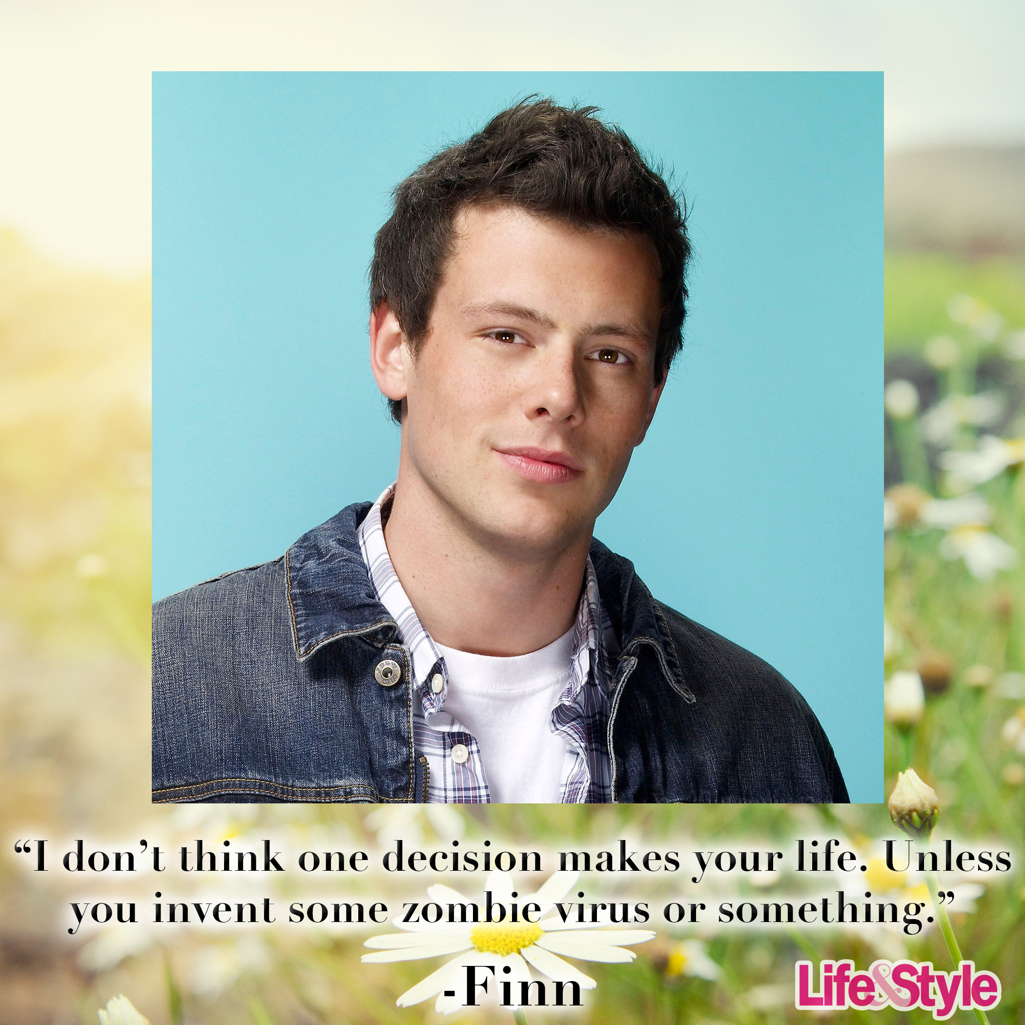Glee finn quote