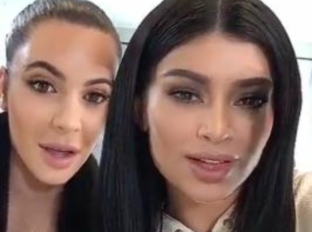Kim kardashian and kylie jenner lookalike 11