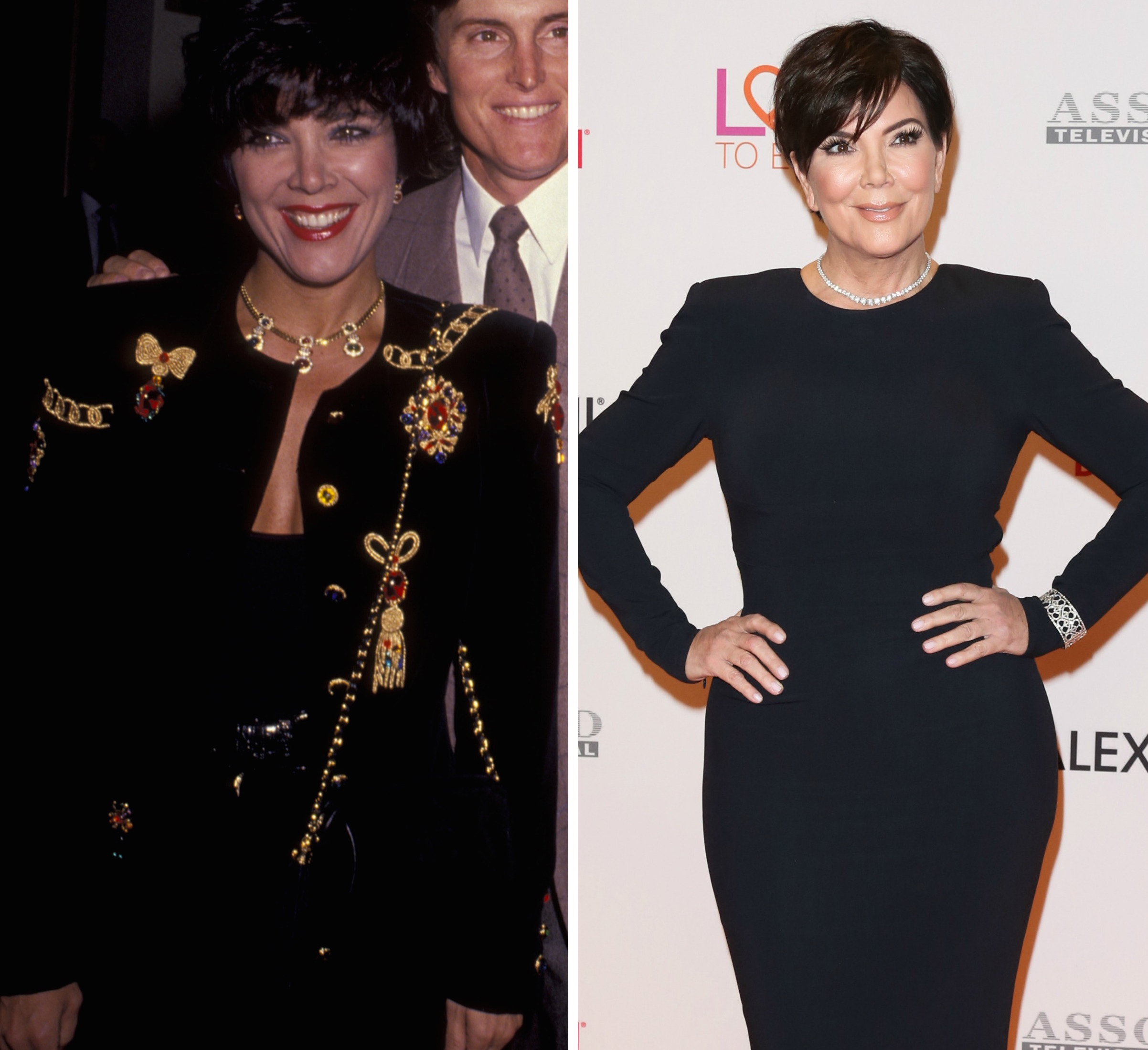 Kris jenner first red carpet vs 2017