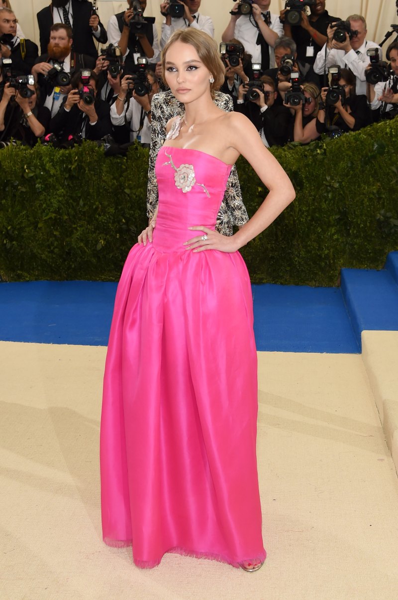 Lily rose depp met gala