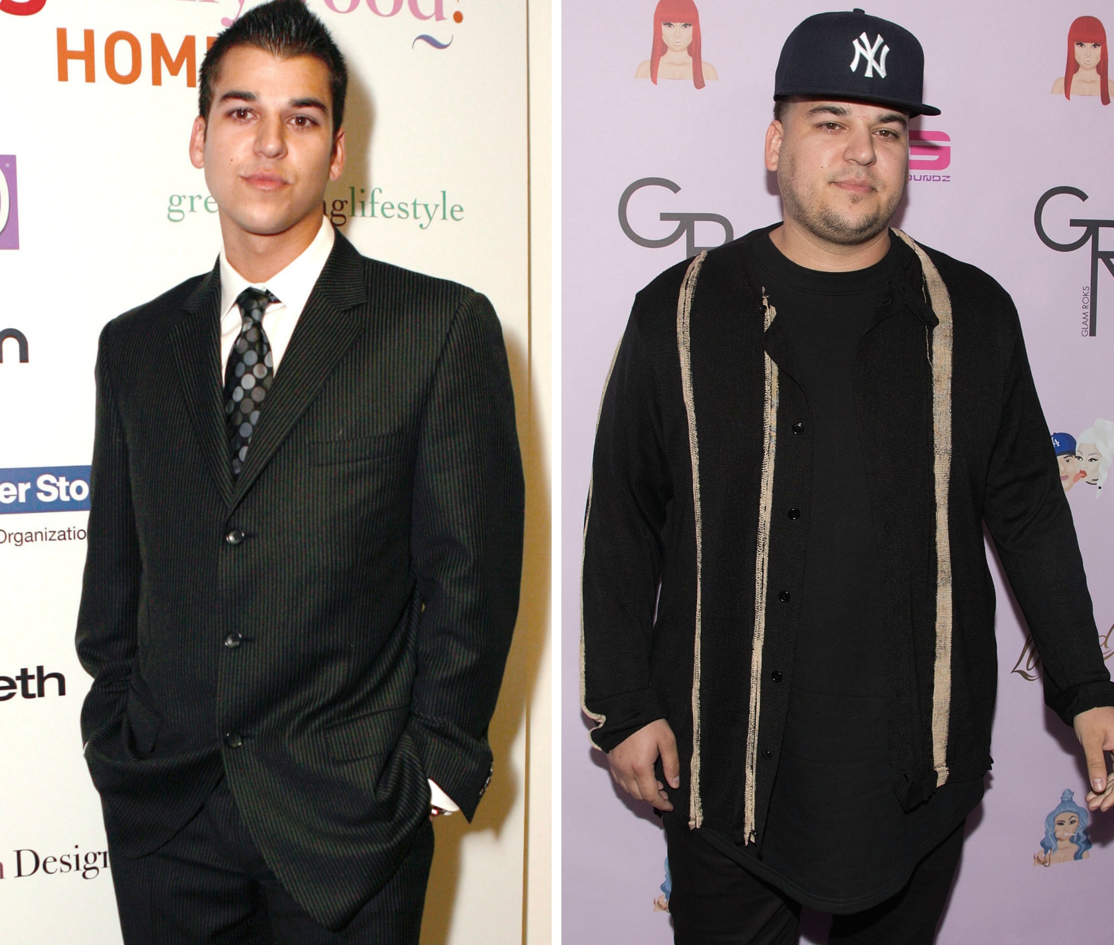Rob kardashian first red carpet vs 2017