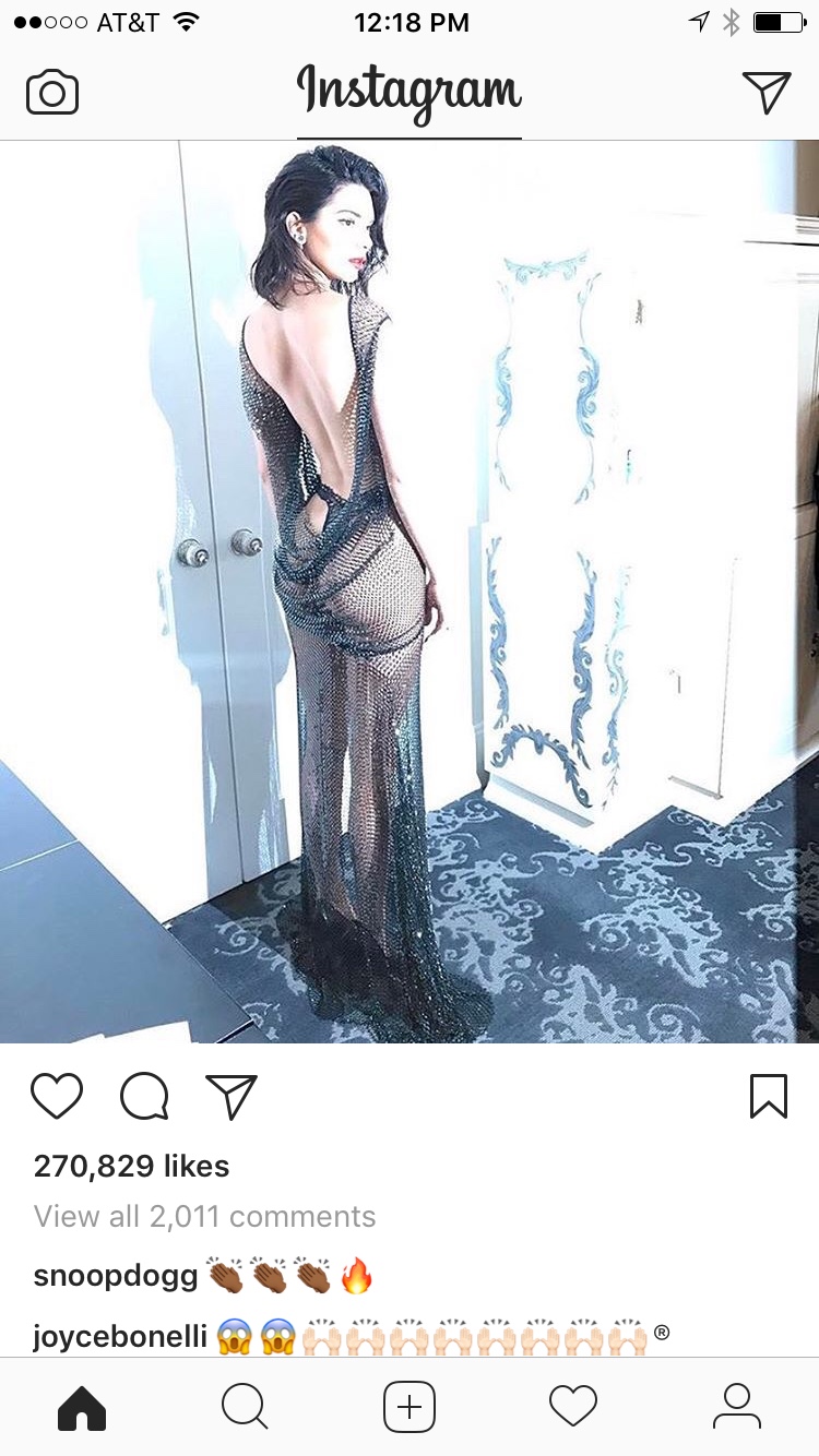 snoop dogg kendall jenner instagram
